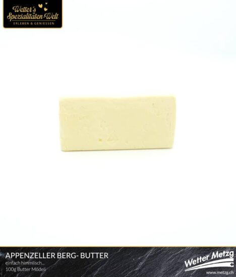 Butter 100 Gramm - Appenzeller Milch AG